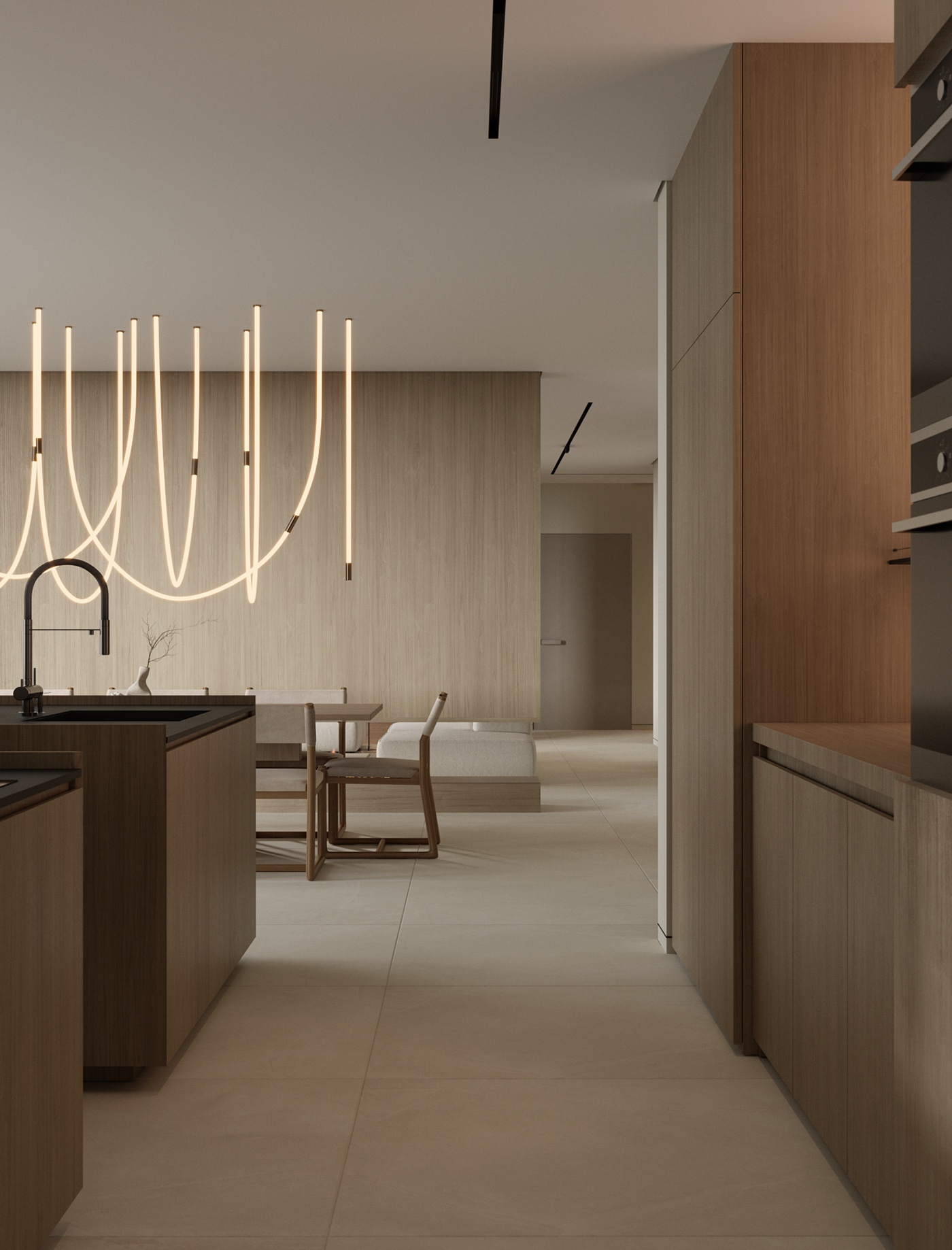 塞浦路斯·利马索尔极简私宅丨Elena Maksimiuk-17