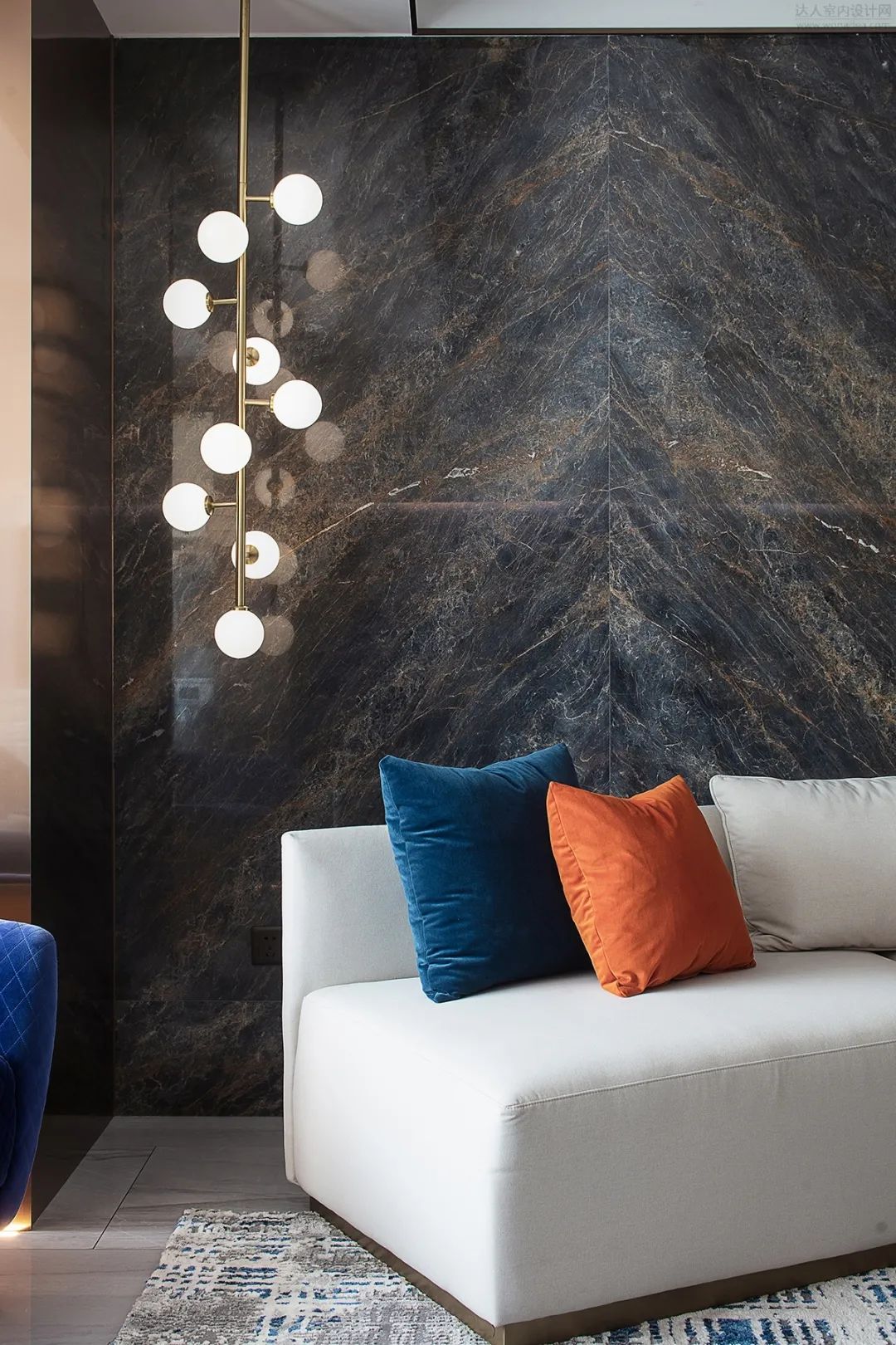 优雅时光 | 160㎡摩登私宅，艺术与生活的完美对话-11