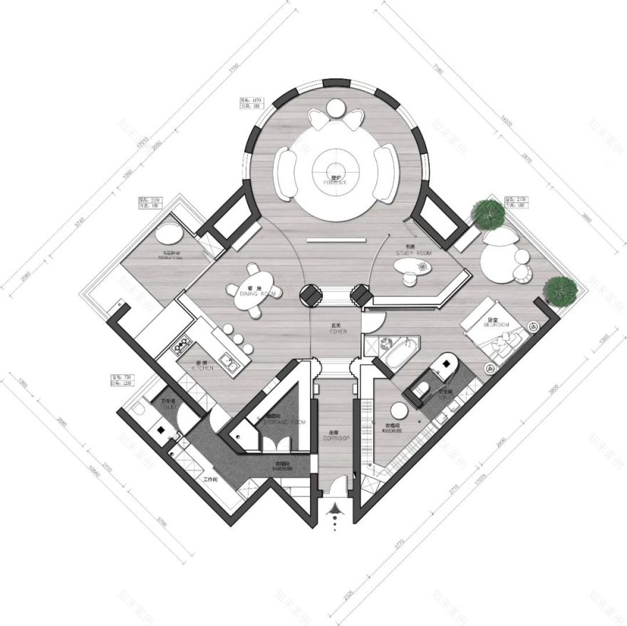 洗尽铅华的极简空间,通透奢适的精英新居丨中国无锡-65