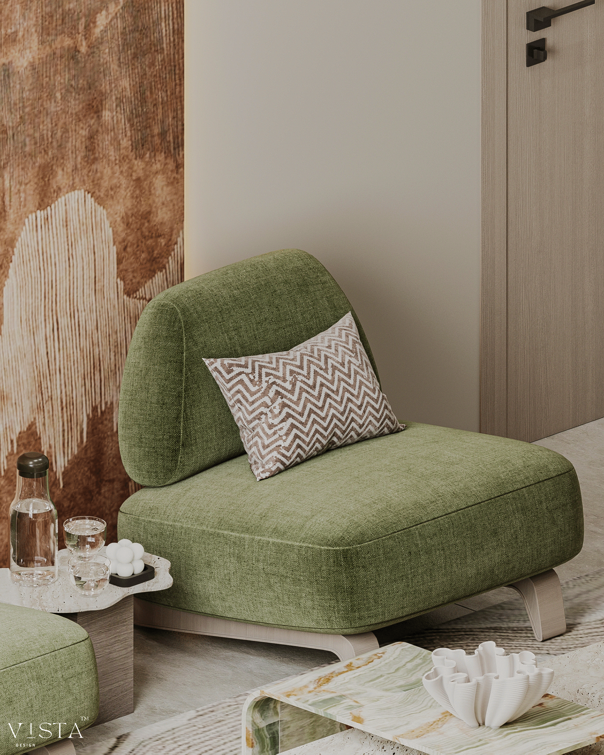 科威特客厅项目丨VISTA Design-9