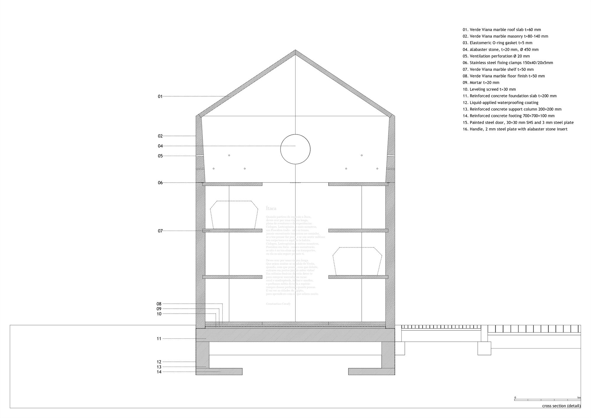 科英布拉的家族墓地丨葡萄牙丨Comoco Arquitectos-40