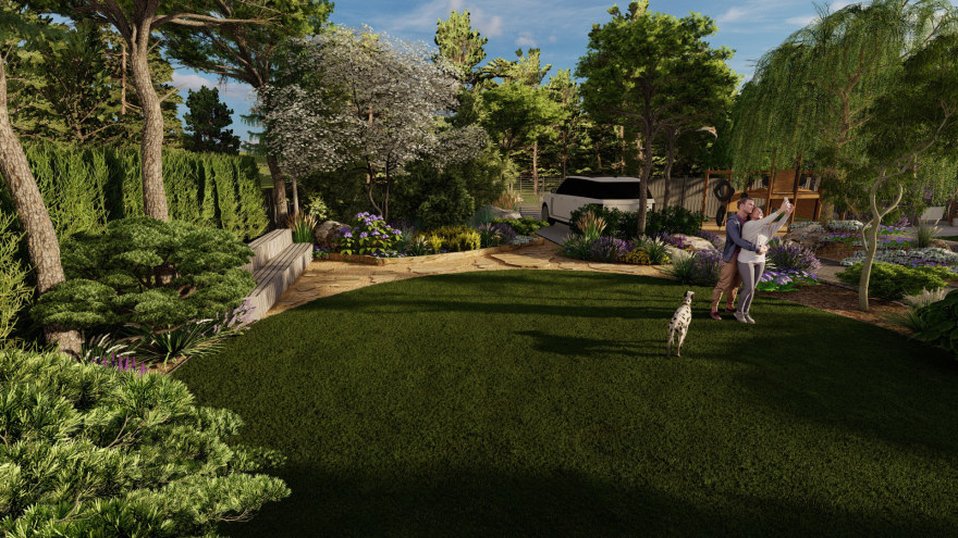 私人花园“现代 丘岗”设计项目丨俄罗斯圣彼得堡-7