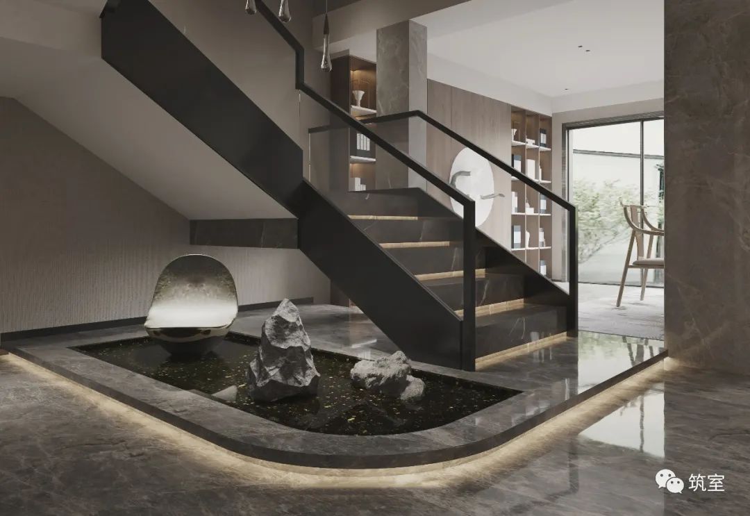 新中式别墅设计丨中国丨筑室-11
