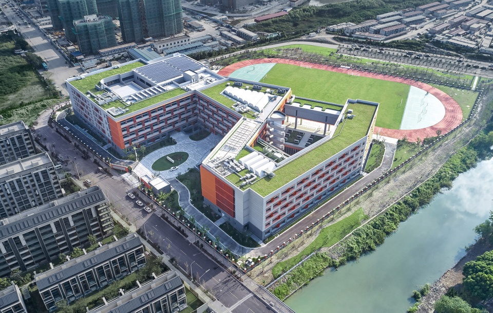 集约化布局,复旦大学新江湾第二附属学校-4