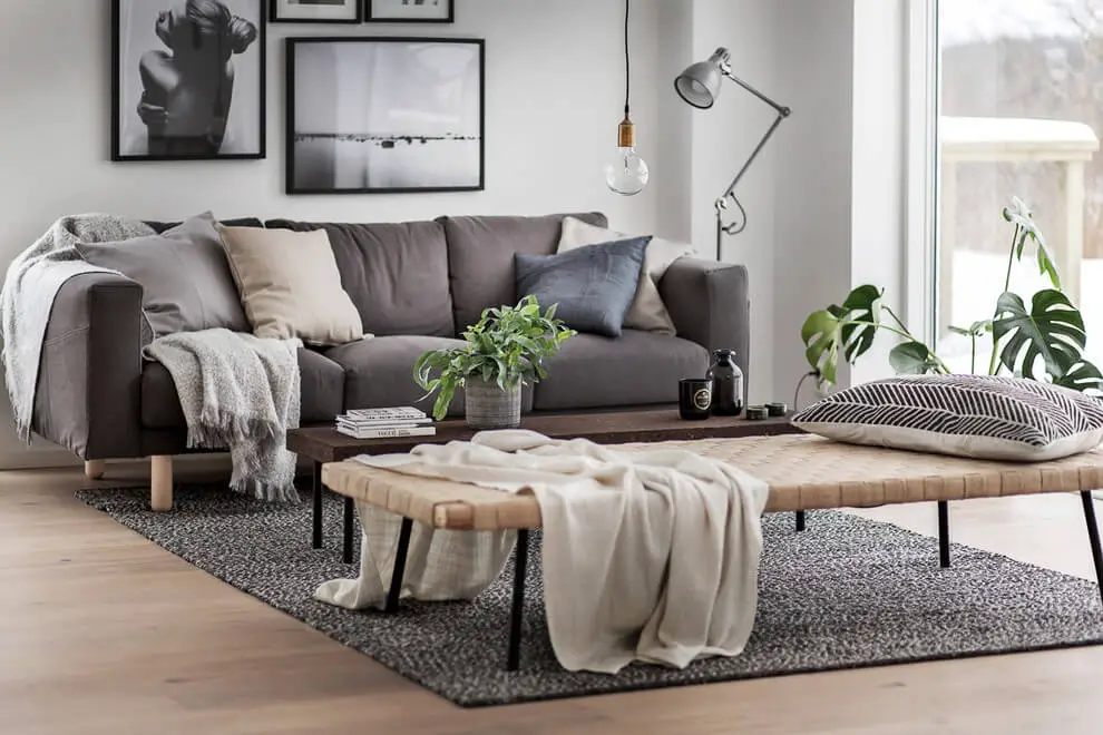 瑞典大空间家居设计，自然材质营造宽敞舒适氛围-2