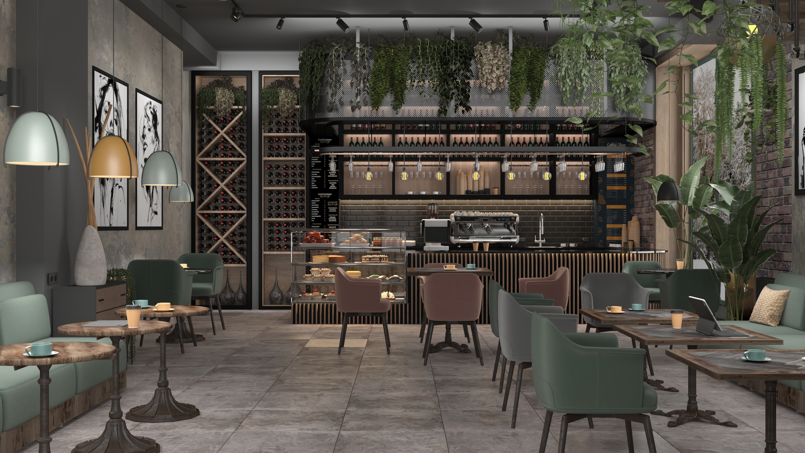 Cafe - Loft Design-6