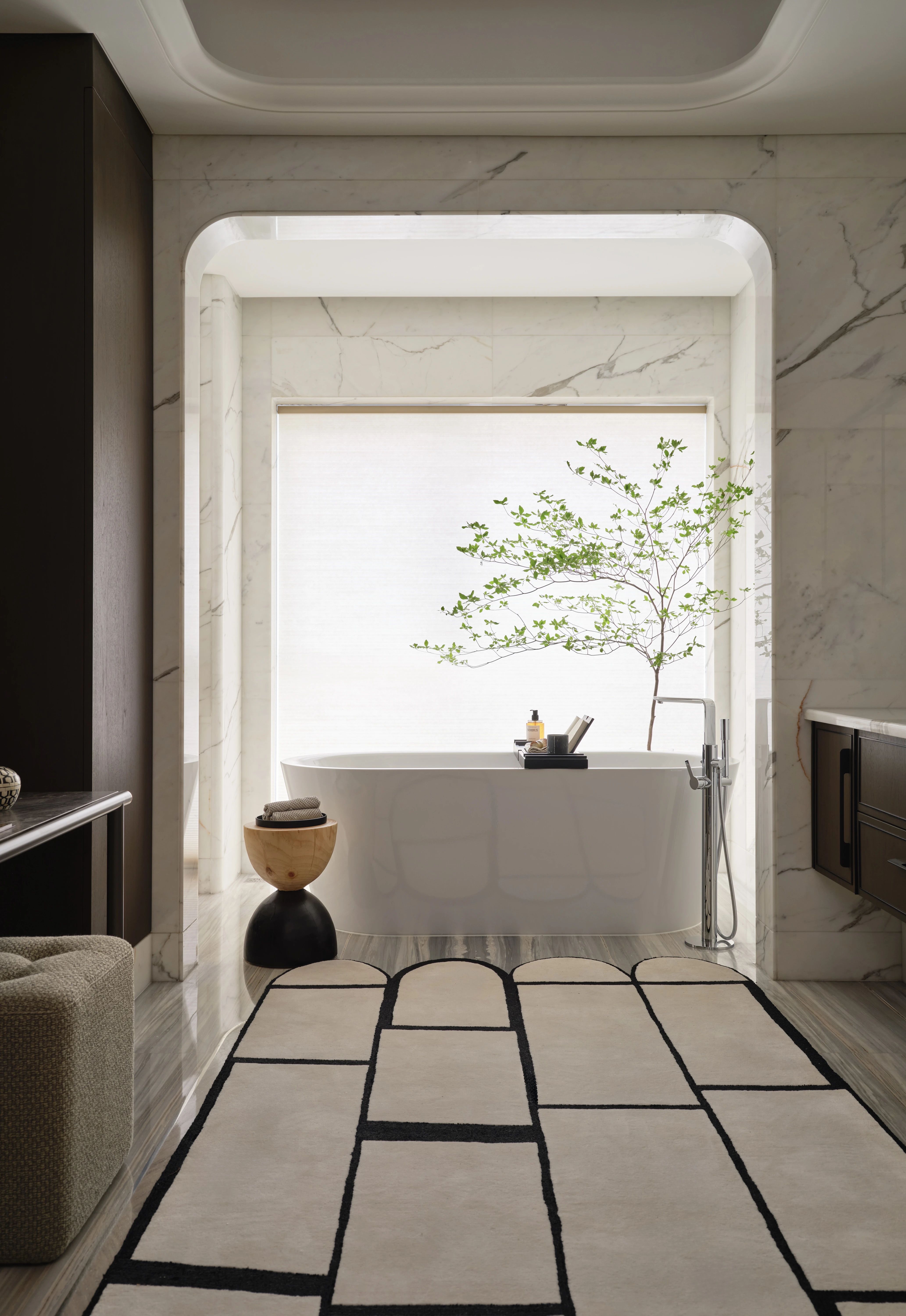 杭州银杏汇顶复豪宅样板间丨中国杭州丨H.N.LIN 空间美学馆-5