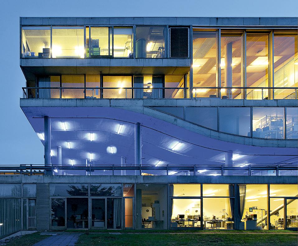 绿意盎然的空间韵律——荷兰 Villa VPRO 公共电视台办公中心-14