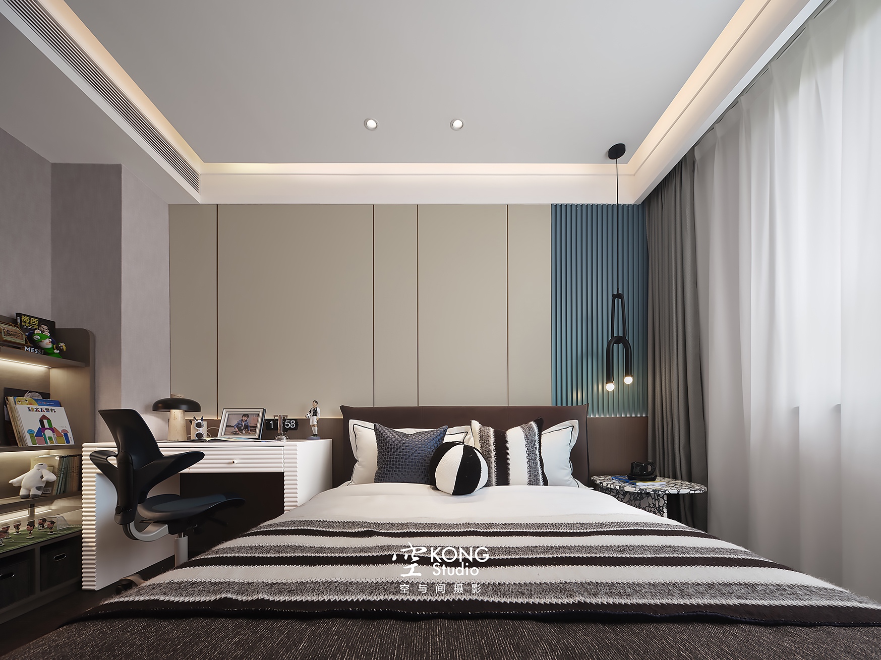 别墅空间摄影 | VANKE万科乐享品质 隐奢格调-15