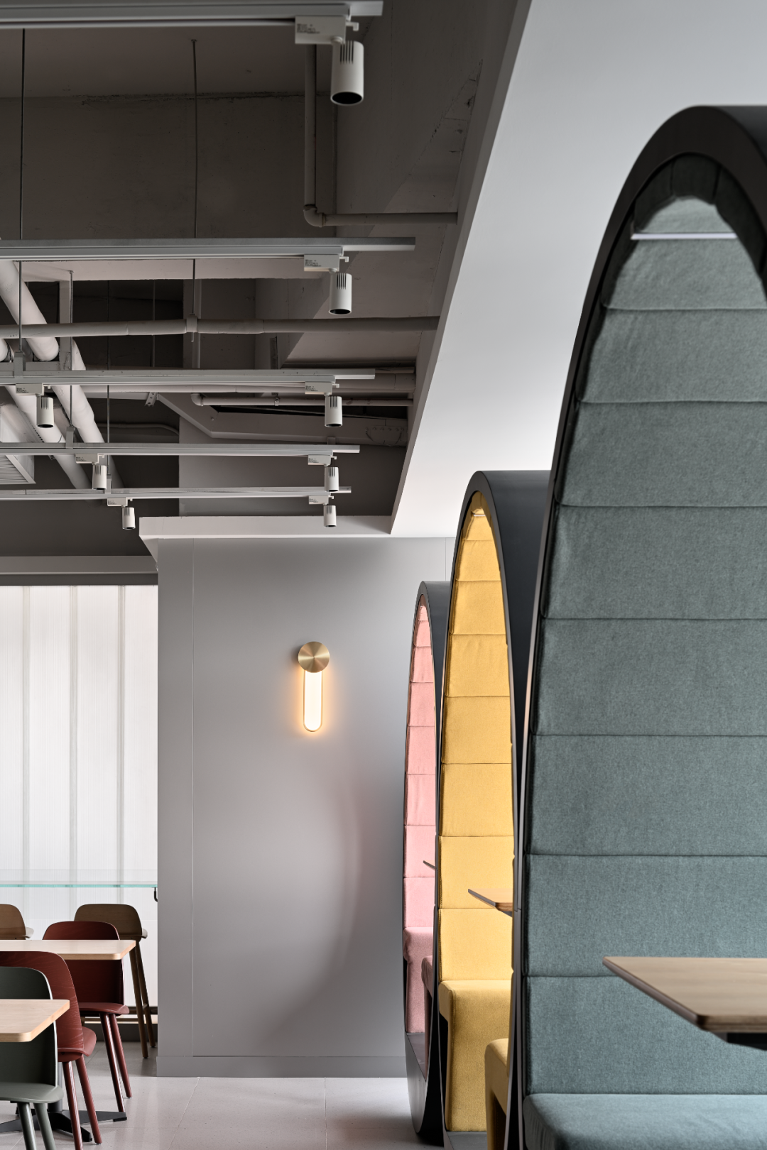 深圳李宁总部员工餐厅丨中国深圳丨叁上叁设计团队-68