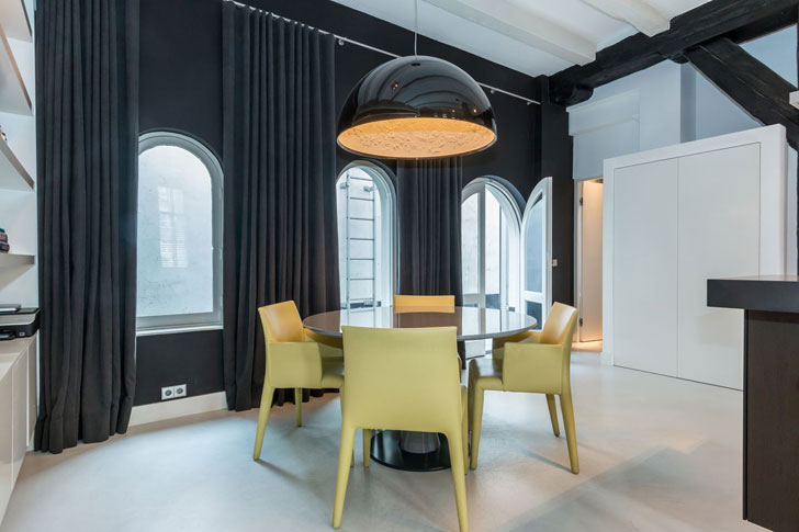 阿姆斯特丹魅力之窗 | 独特拱形窗公寓设计-10