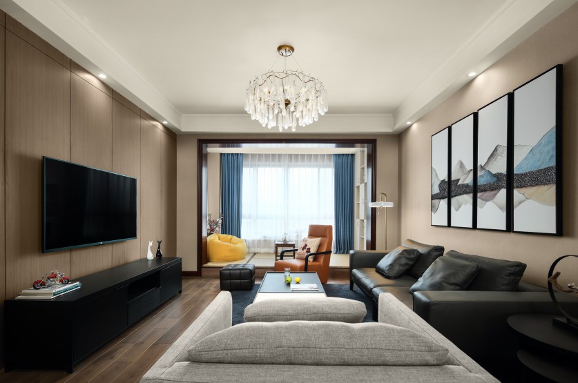 静·居——131 ㎡浙江宁波北仑区凯旋门公寓  太合麦田设计-1