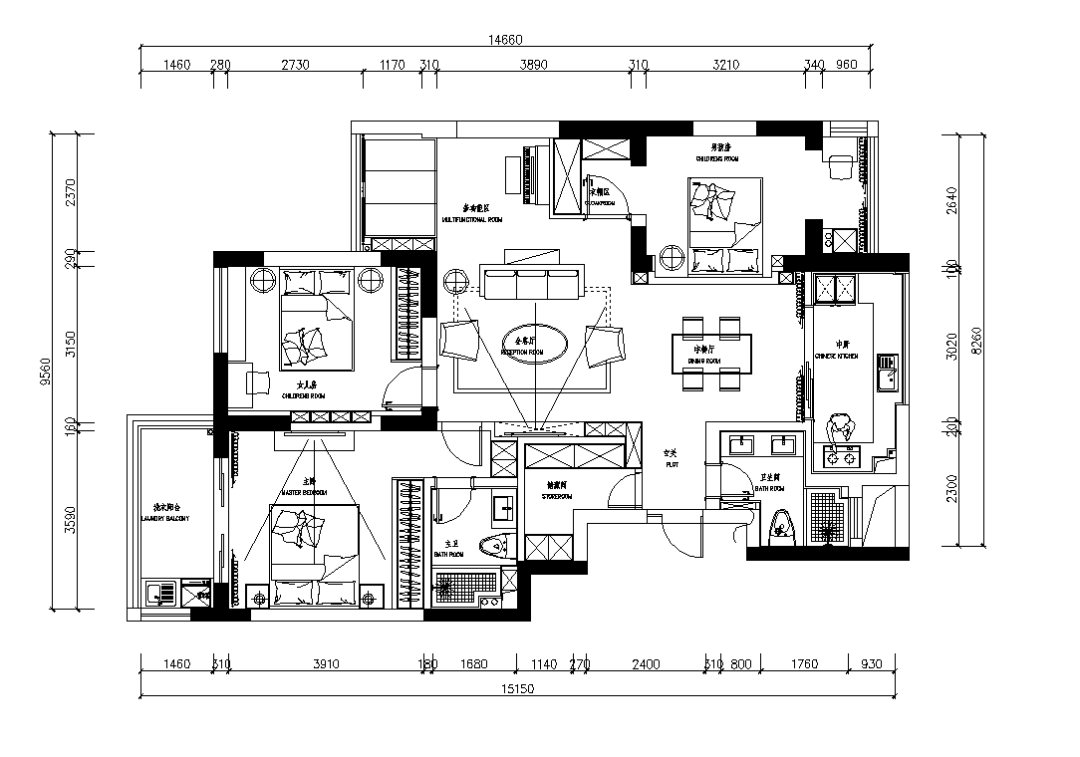 126 平方原木北欧风家居，二宝妈妈老房收纳逆袭-13