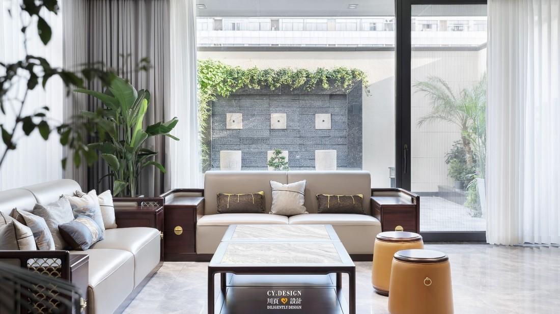 川页空间设计 | 现代简约别墅,诠释生活品质与自然美学-7