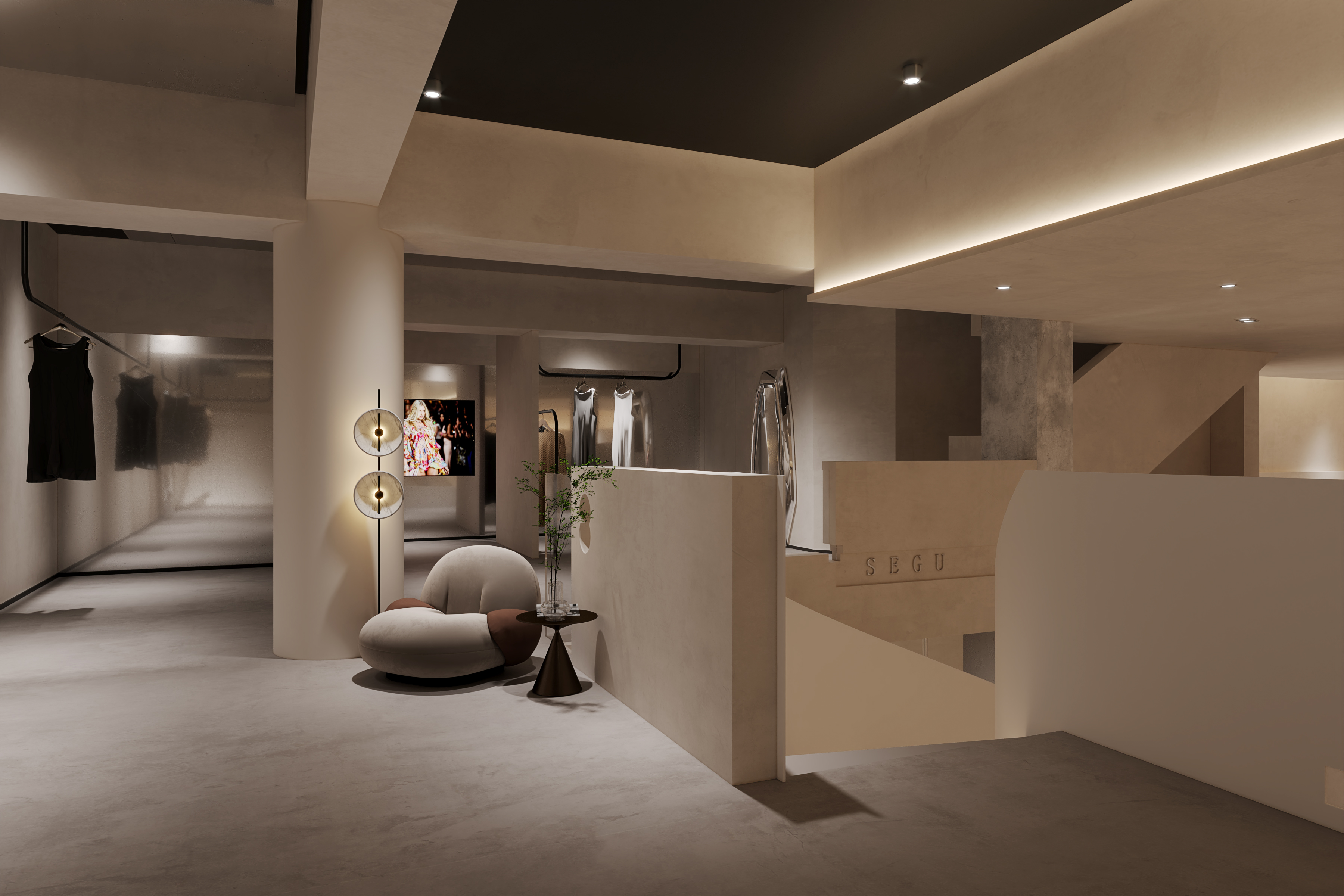 涩谷女装店设计丨唯·设计-18