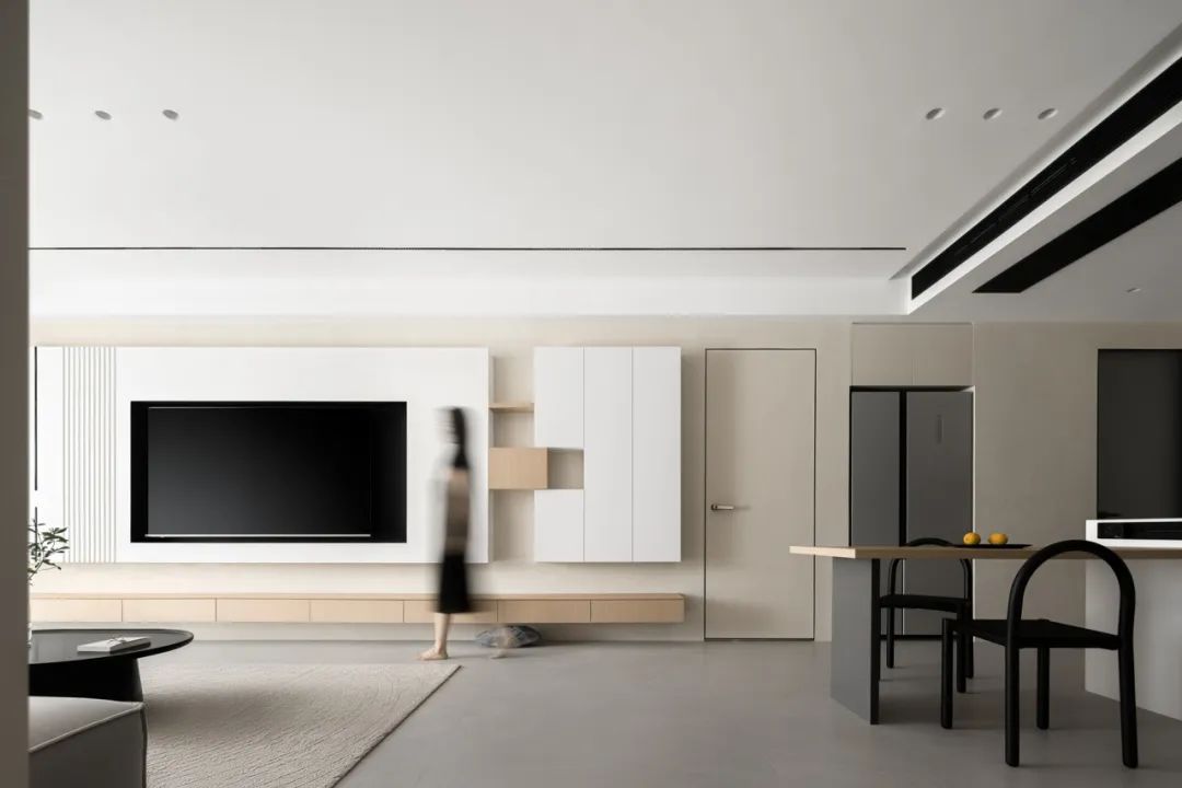 126㎡三室两厅，极简的松弛感 | 徐伟明建筑室内设计-27
