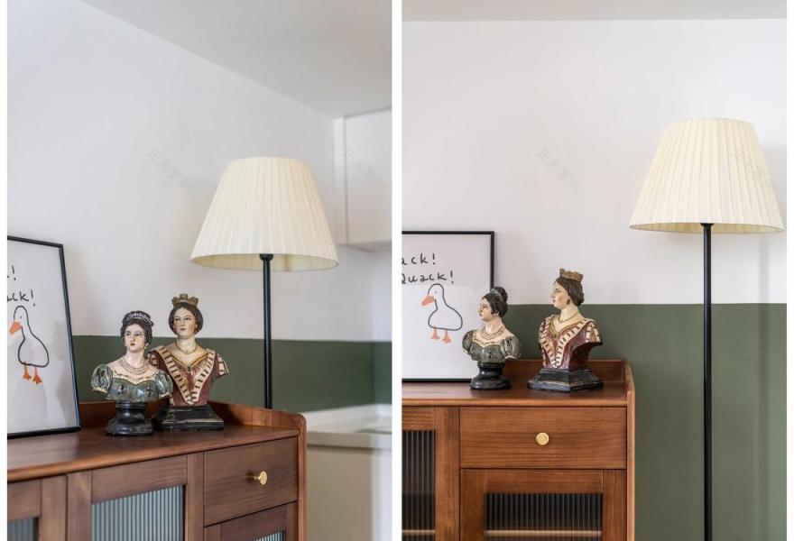 王一樹打造 76㎡中古风理想居所,优化空间动线与收纳-55