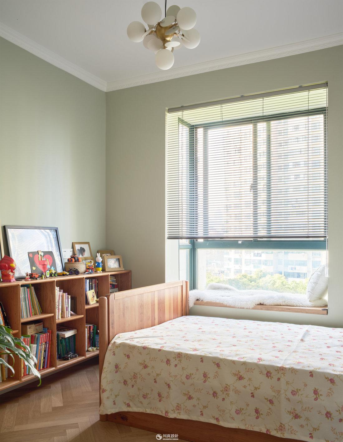 北欧中古风套间设计-45