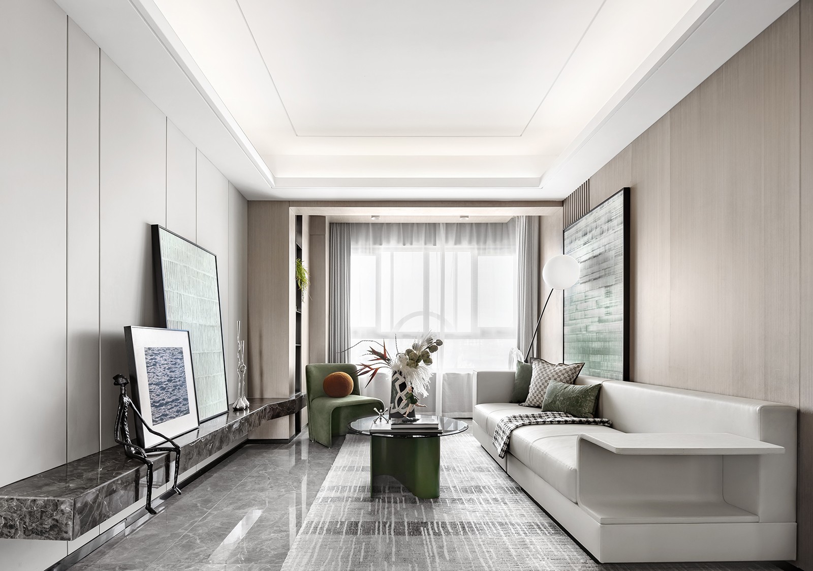 芜湖黄金时代 90 户型样板间丨中国芜湖丨石间设计-8