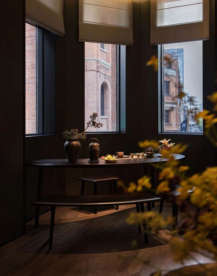 逸道餐厅丨中国上海丨北京境容东方装饰设计有限公司-49