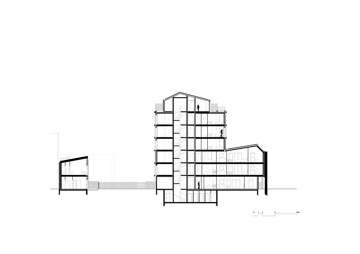 法国巴黎 Jaurès 公寓改造丨archi5-46