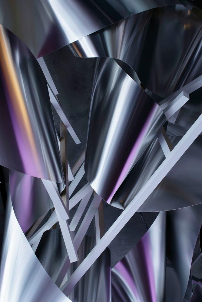 日本东京美容院：流动的金属波发线-21