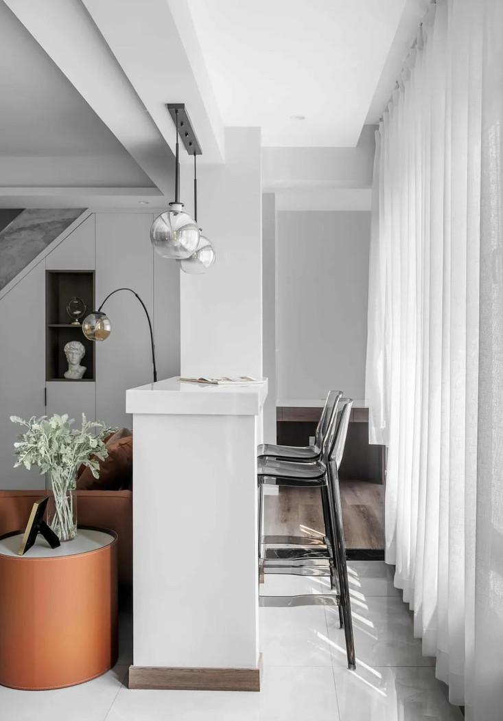 平层现代简约风设计丨中国重庆丨重庆初晨设计-17