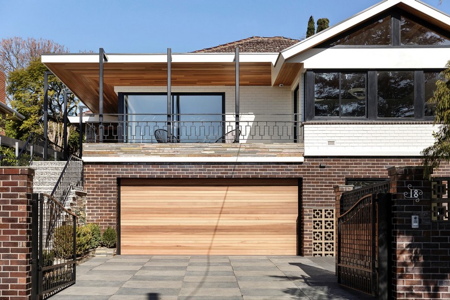 Spider House: Renovation to a Mid Century Solid Brick Suburban House-1