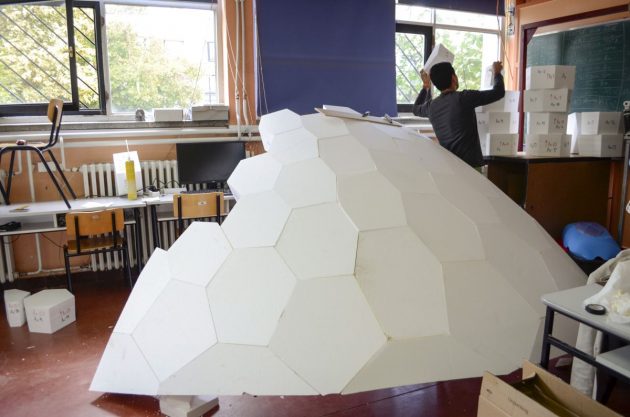 诺维萨德泡沫塑料冰屋展馆丨诺维萨德大学技术科学学院数字设计中心团队-33