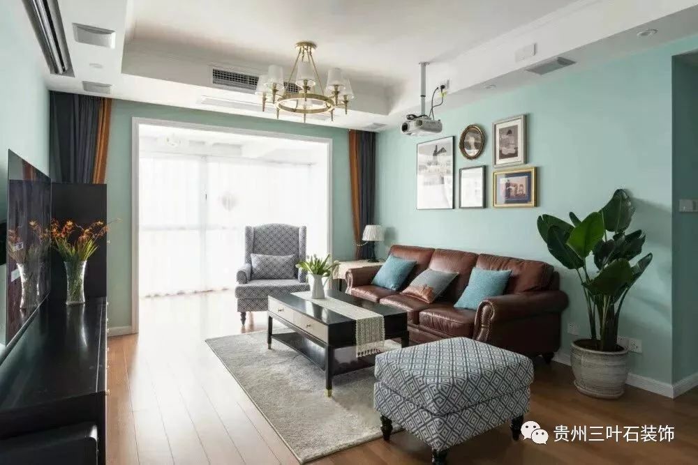 美式轻奢三室两厅,浪漫满屋-4