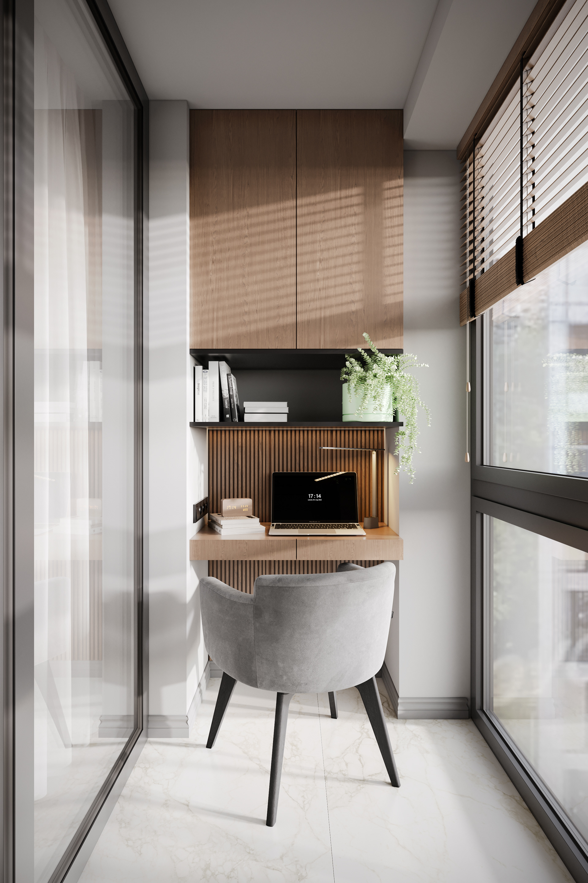 ЖК "RiverSky" 三室公寓可视化项目丨俄罗斯莫斯科-22