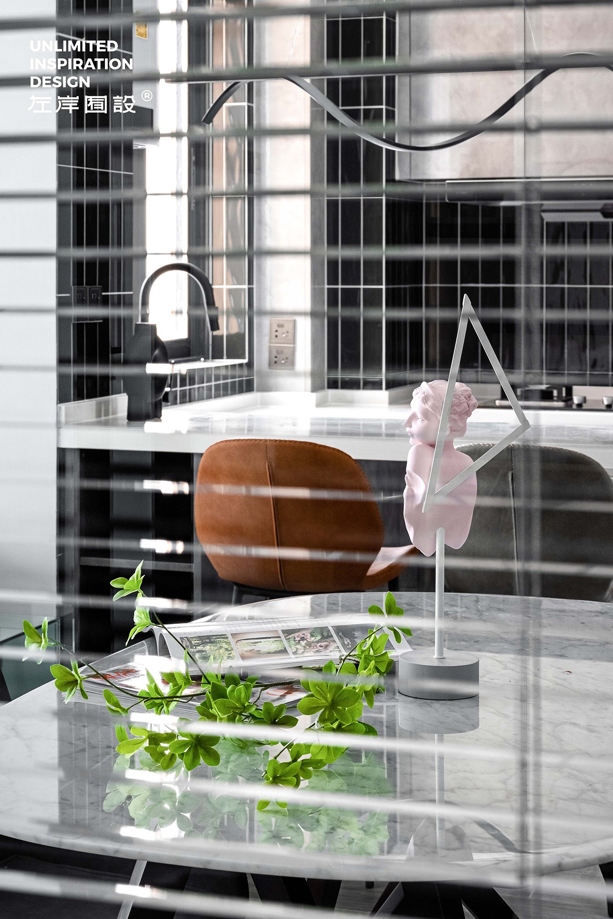 黑与白的极简诗意丨中国长沙丨左岸囿設-8