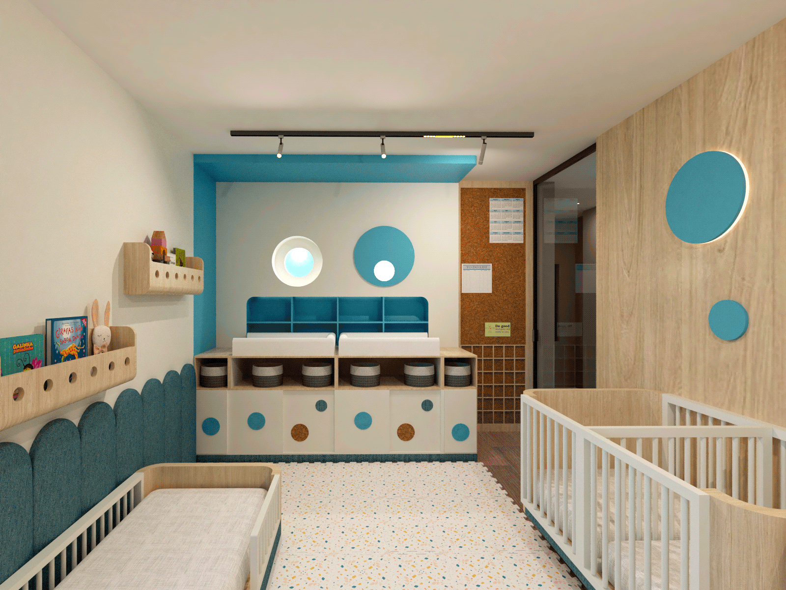 SUPER BABIES GYM室内设计项目-15