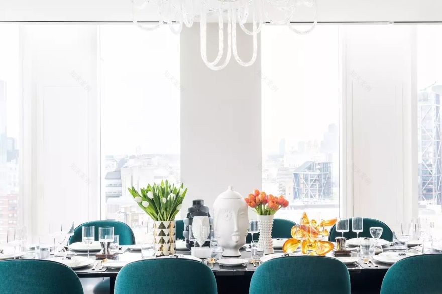 英伦风室内设计 | 优雅格调与色彩的完美融合-74