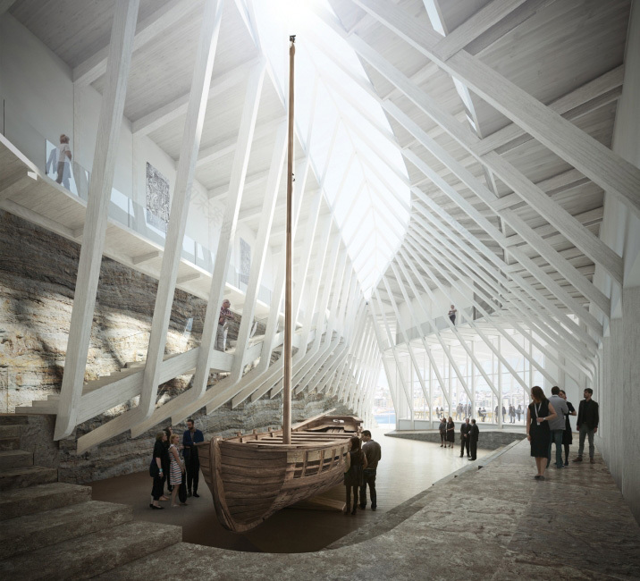 Helen - Hard Win Competition to Built Waterfront Cultural Museum in Norway-0