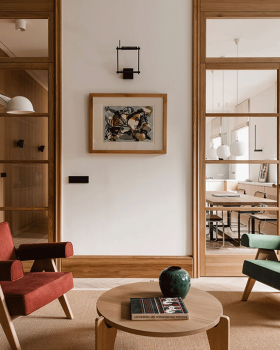 暖咖调住宅丨波兰华沙丨Romanowska Studio