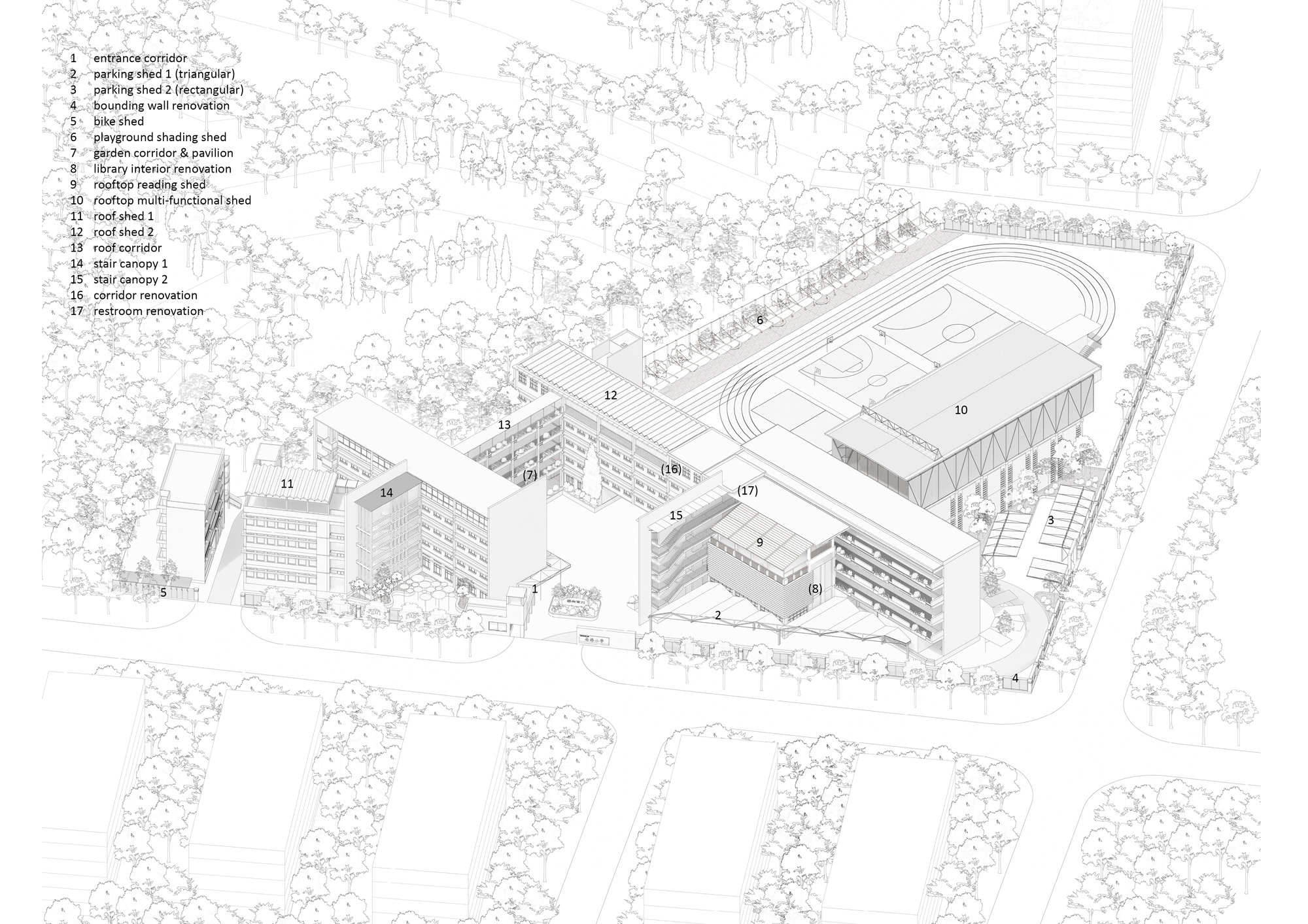 南海小学改造项目丨中国深圳丨陈东华建筑事务所-28