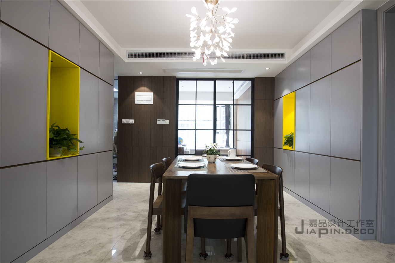 【时代上城年华里】118平现代简约风格 — 嘉品装饰 ▏华立-12