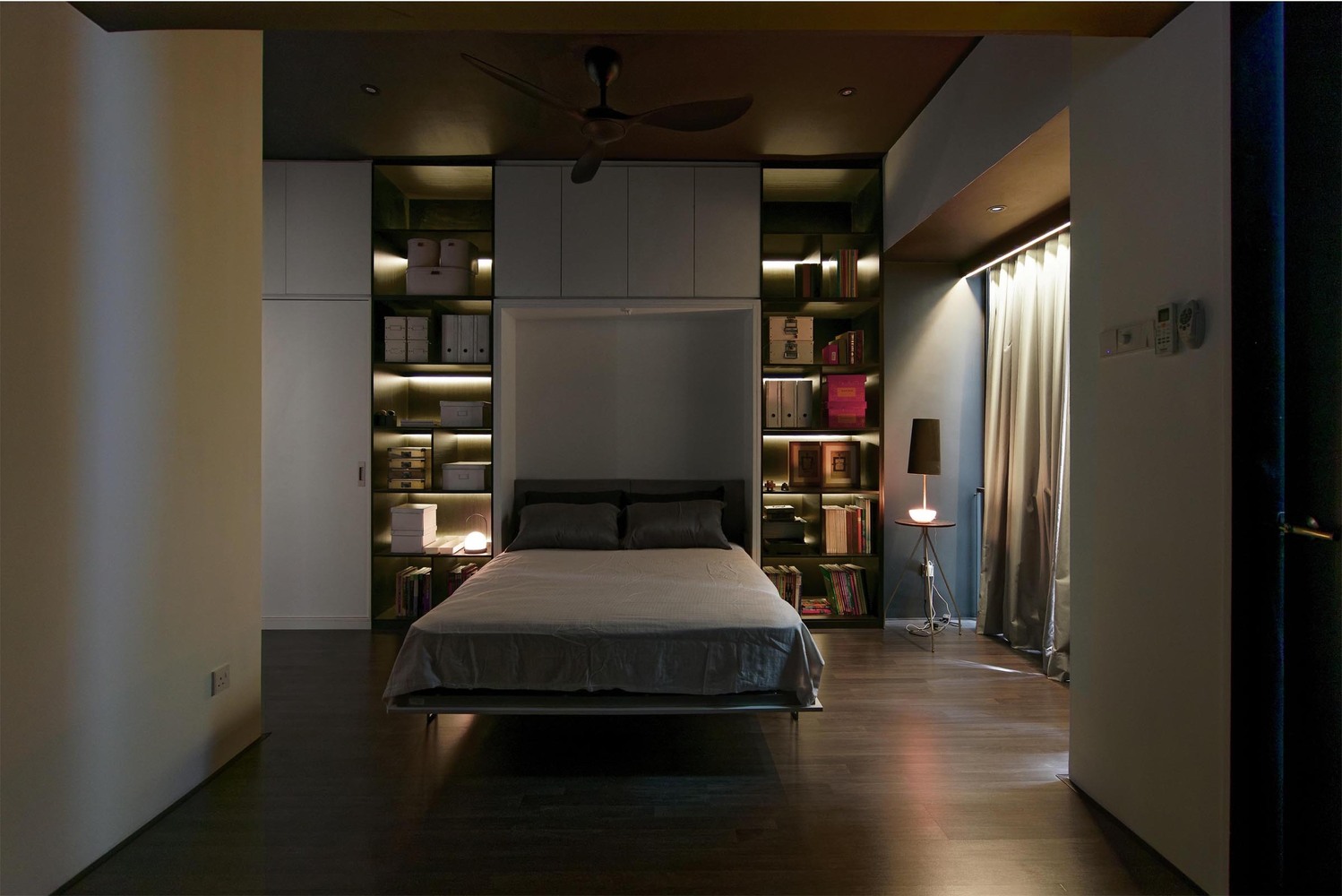 双人住宅中的流动空间与光影游戏-58