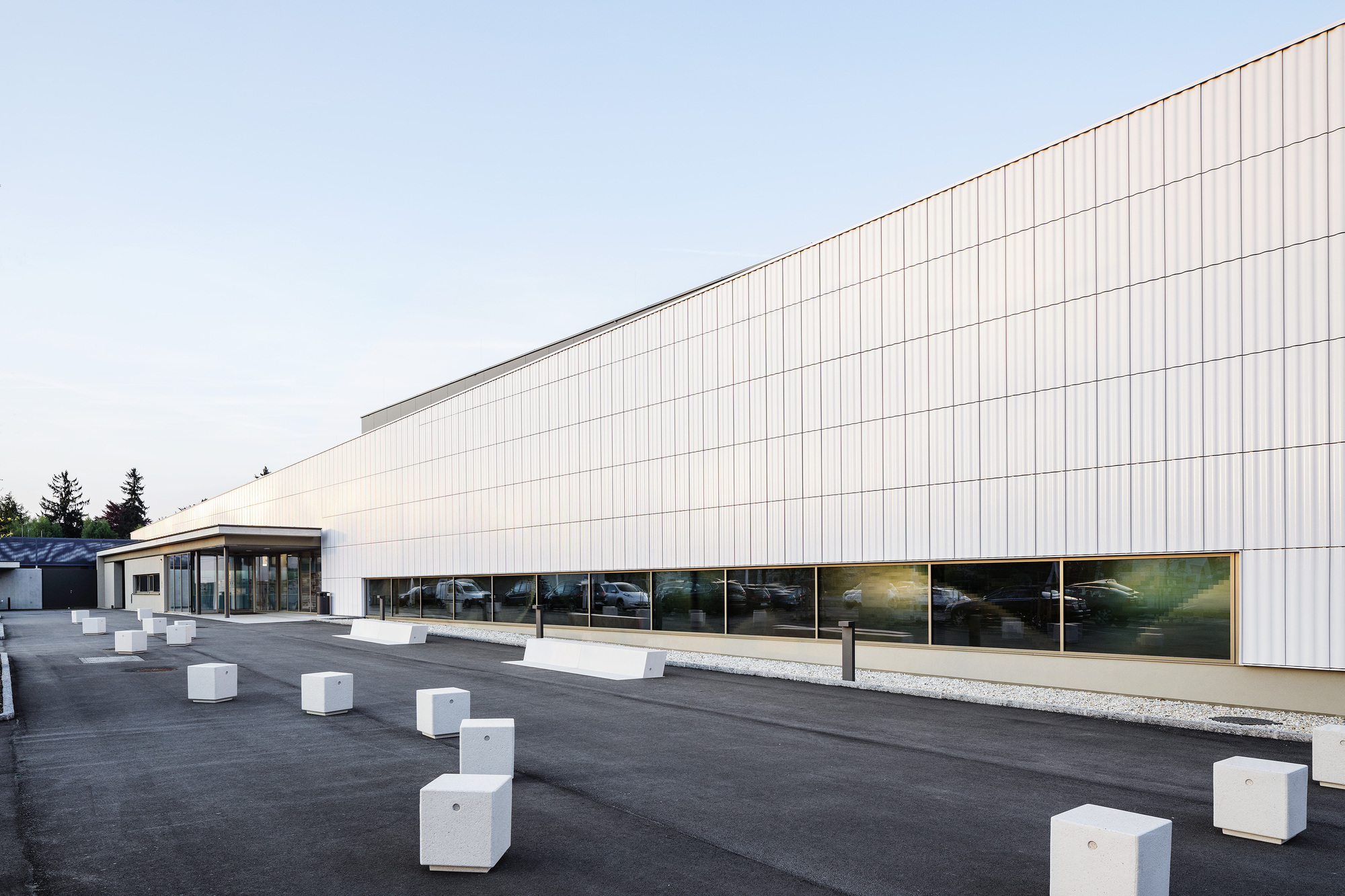 体育馆(Gärtner+Neururer丨体育馆丨Hallenbad Ried Im Innkreis Sauna and Pool)-25