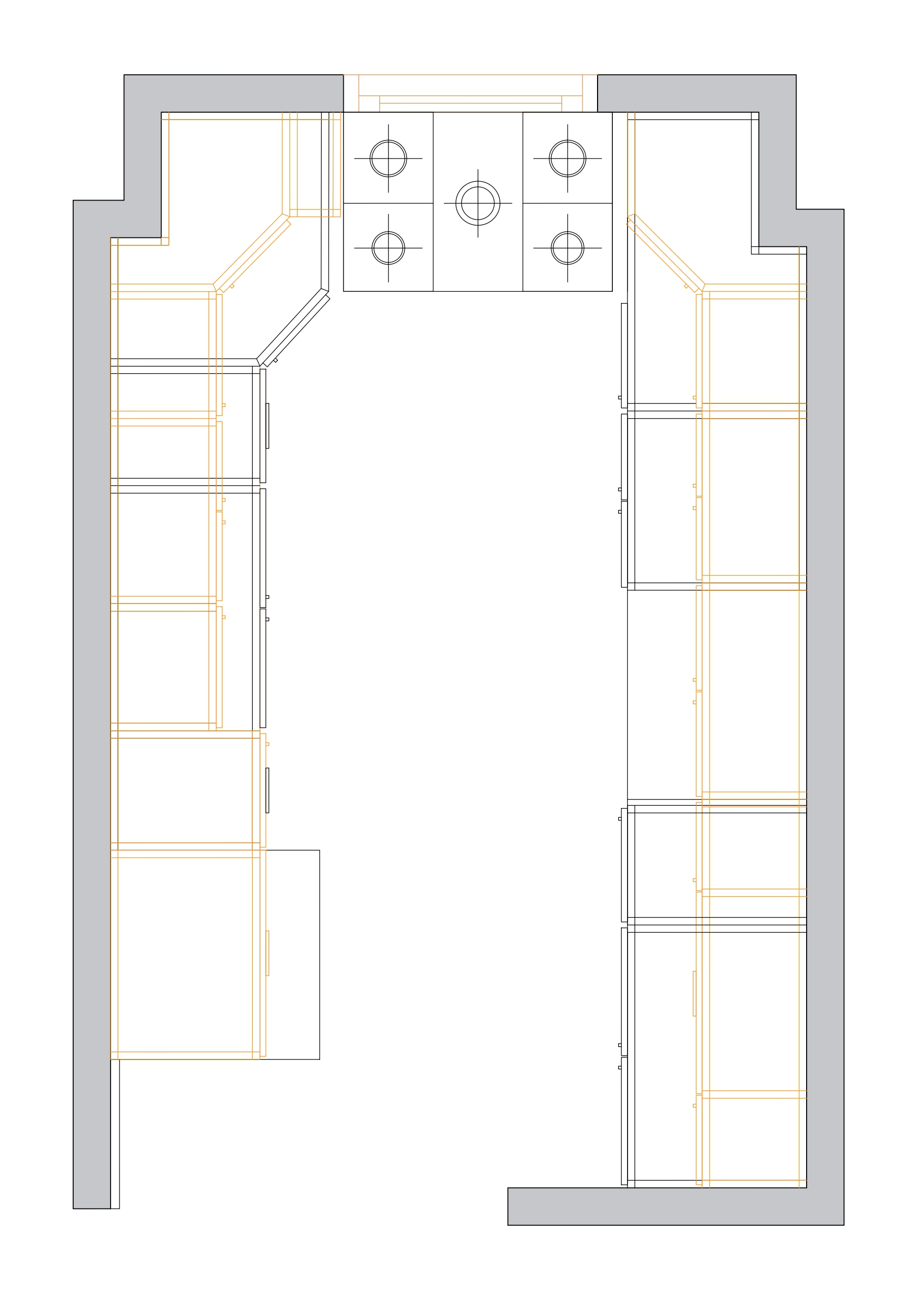 Design and Shop drawings for Kitchen-5