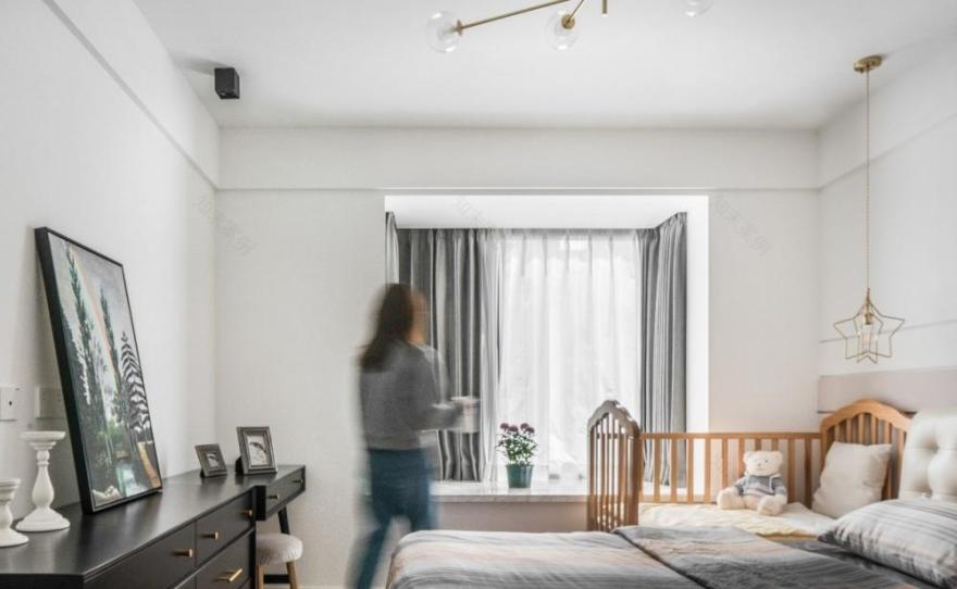 上海谷辰设计 · 110 平下沉式客厅的现代简约生活-32