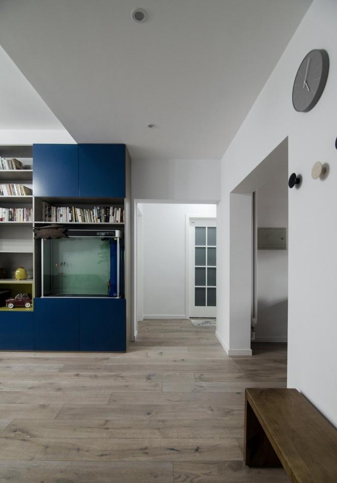 北欧风家居设计 | 一书一世界,鱼缸与书柜的完美融合-10