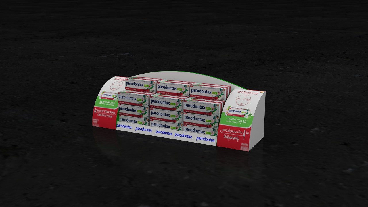 Paradontax display stand 6 options-3