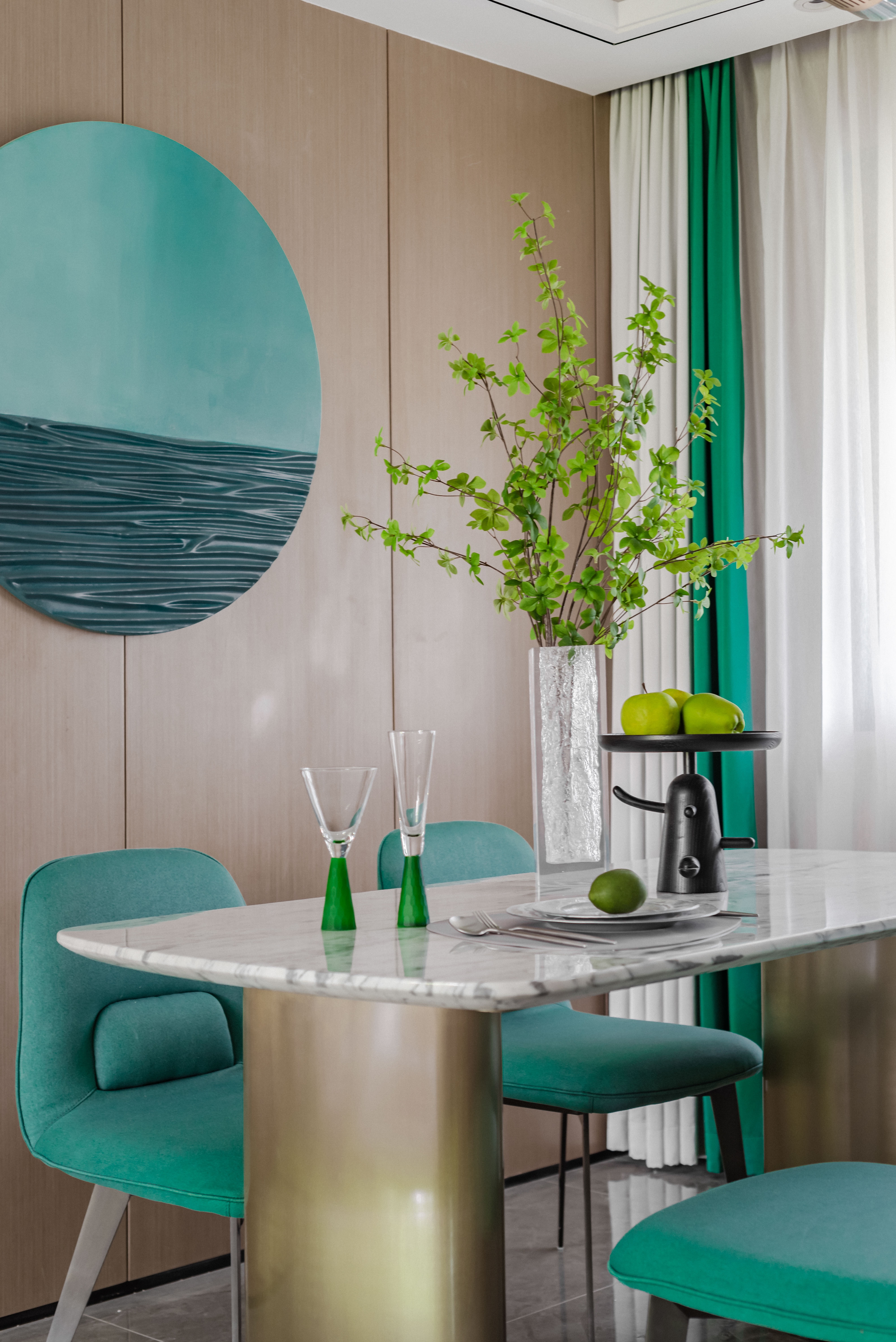 美纵设计 | 融创云南 澄江蔚蓝城36.5℃住宅产品样板房 142-6