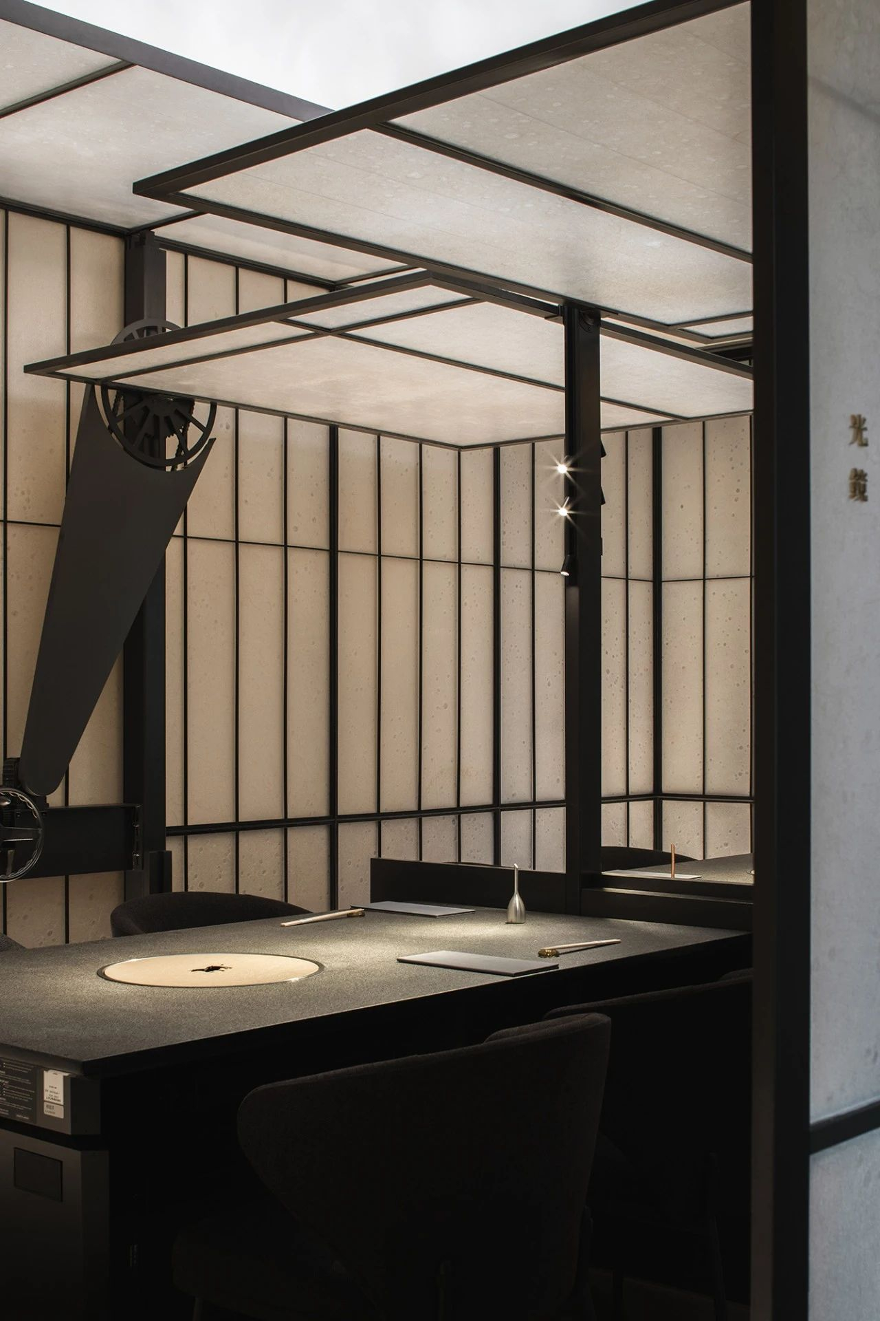 炎珀炭烤和牛丨中国深圳丨春山秋水设计-49