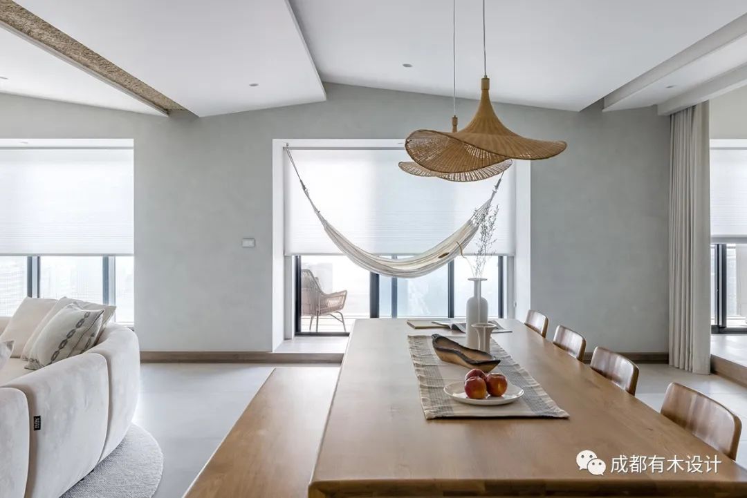 灰泥色系自然感度假风宅邸丨创夏-22