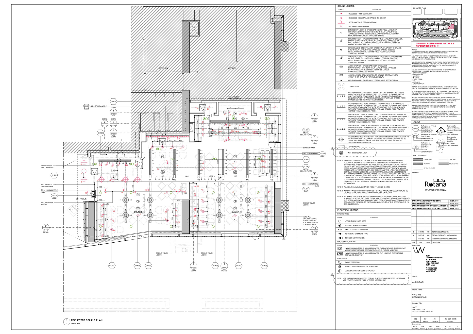 2D AutoCAD - Cafe 302 (From my previous work)-1