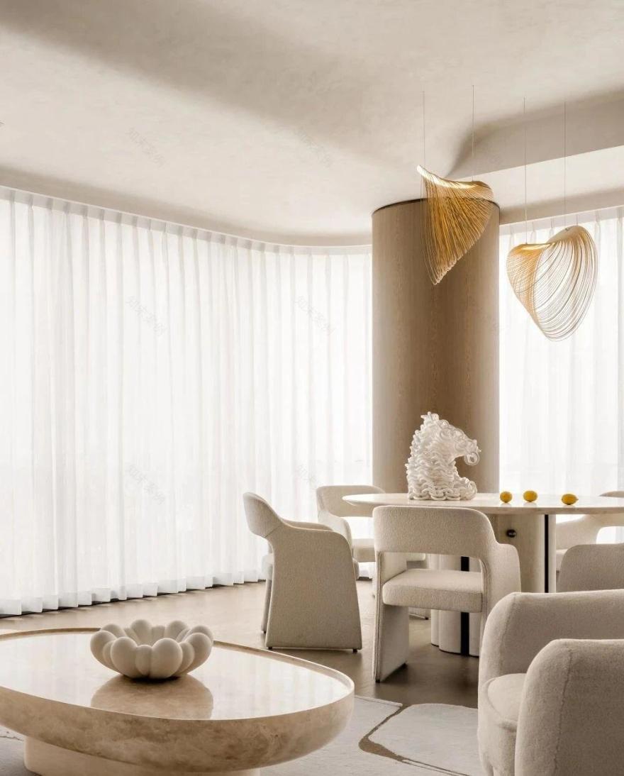 CCD|2984㎡诗意简奢,油画中走出来的世界丨中国成都-17