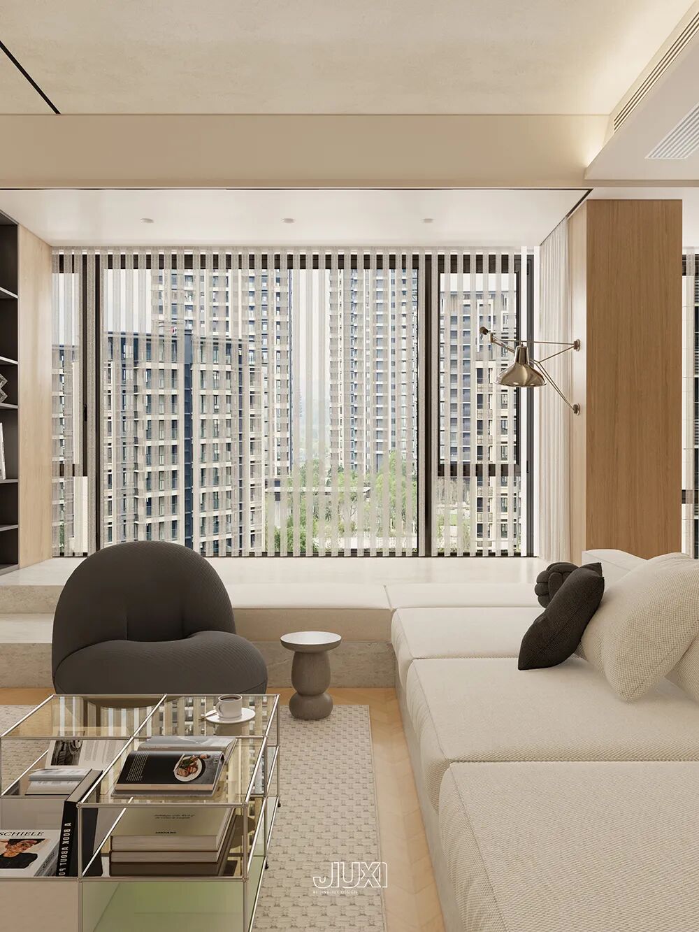 「设计分享」被简约原木硬控了,自然+极简=家的高级命格-54